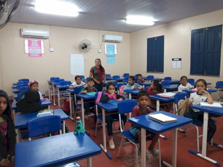 Após 27 anos, escola estadual de Itapiranga recebe climatização e revitalização