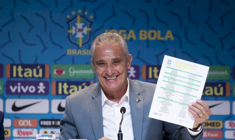 Com 15 estreantes em Copas, Tite convoca Brasil para o Mundial