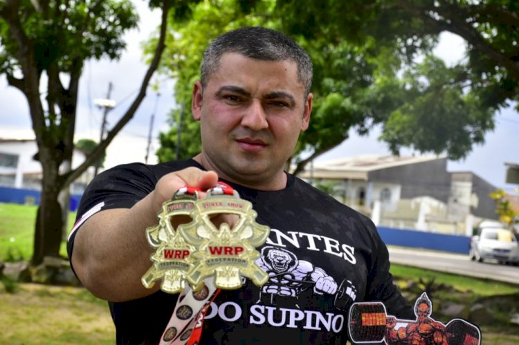 Atleta amazonense é medalha de ouro no Campeonato Brasileiro de Powerlifting, no Paraná