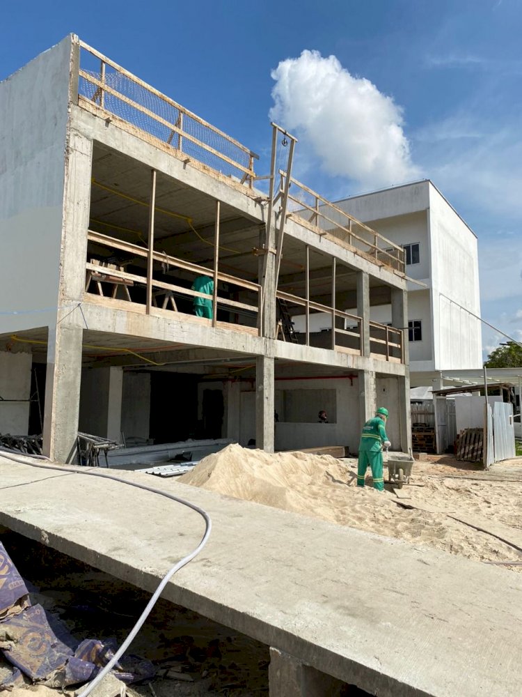 Construção do primeiro hospital veterinário do Amazonas alcança 72?execução