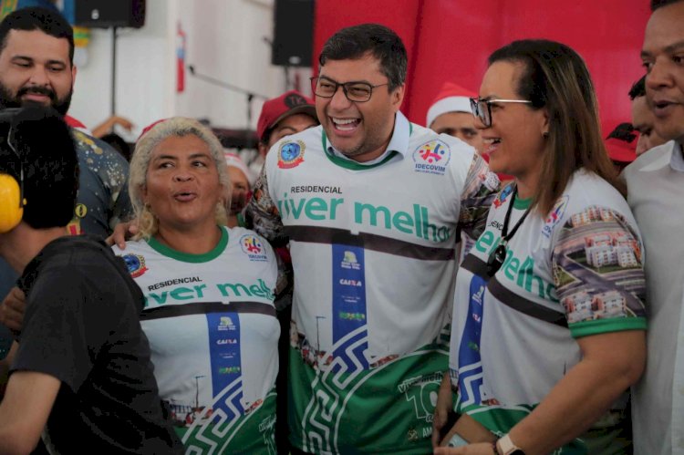 Wilson Lima encerra ‘Natal Itinerante’ no Viver Melhor e diz que trabalho de ajudar quem precisa é certeza de caminho certo