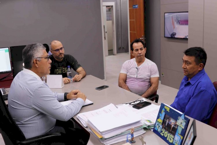 Reunião com secretários municipais de Coari e Benjamin Constant