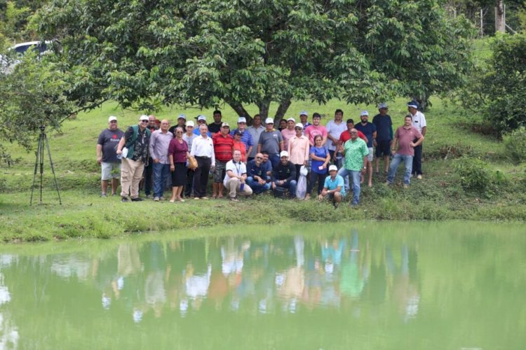 Sepror e Sebrae promovem ‘Dia de Campo da Piscicultura’ em Rio Preto da Eva