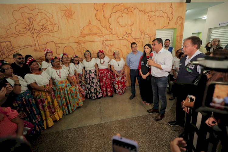 Wilson Lima entrega Caimi Ada Rodrigues Viana revitalizado à população idosa da zona oeste