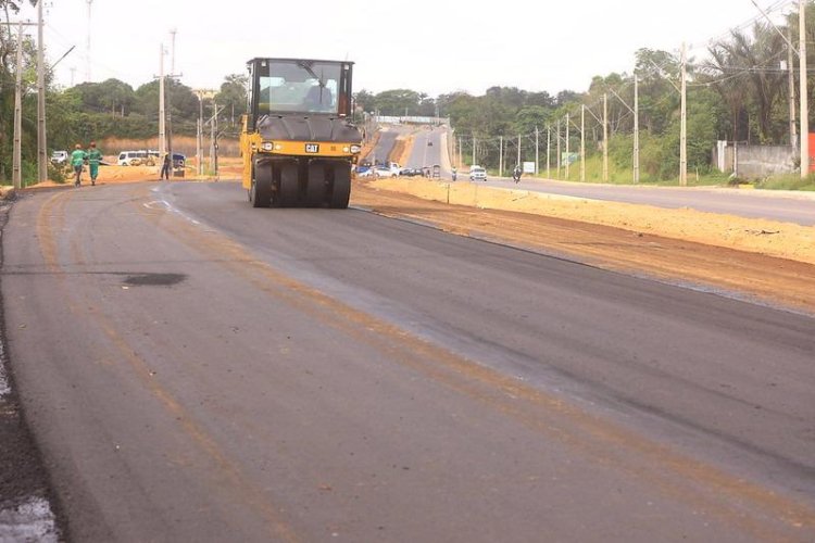 Anel Viário Sul: obra do Governo do Amazonas já ultrapassa 80?execução