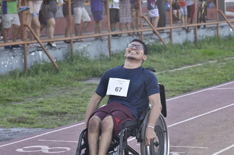 Paratleta amazonense é destaque no Meeting Basa de Paratletismo, na Vila Olímpica de Manaus