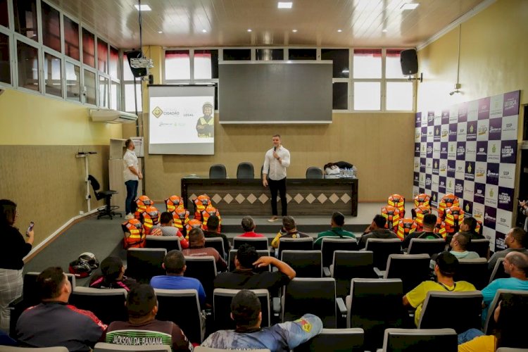 Detran Amazonas: Projeto ‘Motociclista Legal’ contempla mototaxistas da capital