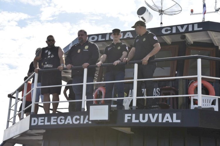 Parintins 2023: Polícia Civil do Amazonas inaugura Delegacia do Turista no Porto da Ilha Tupinambarana