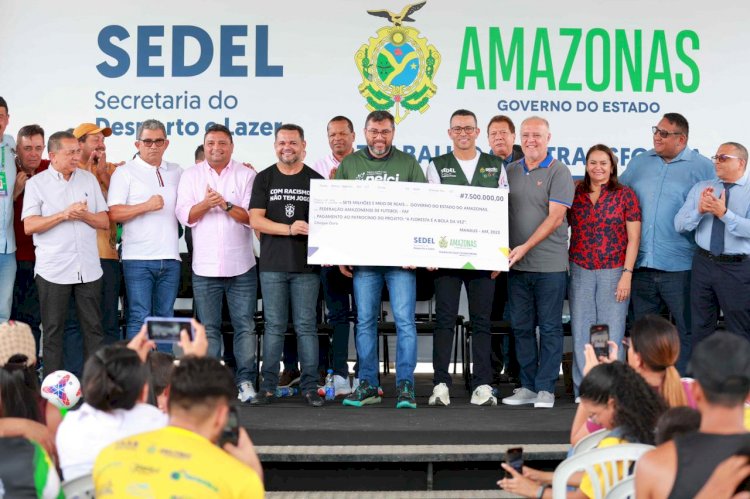 Governador Wilson Lima anuncia repasse inédito de R$ 7,5 milhões para o futebol profissional do Amazonas