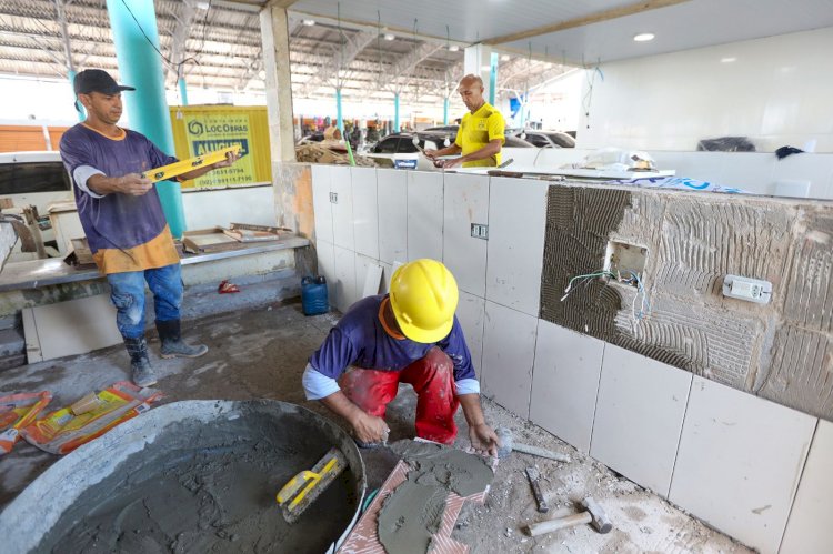 Convênios entre Governo do Amazonas e Prefeitura de Manaus garantem a reforma de 30 feiras e mercados da capital