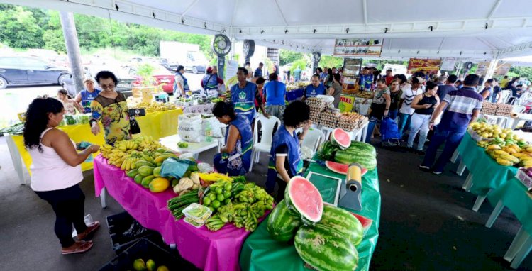 Governo do Estado inaugura mais uma opção de Feira de Produtos Regionais da ADS, na zona centro-sul da capital Amazonense