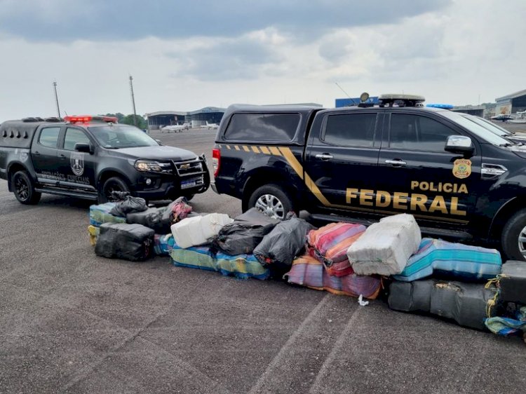 PF apreende quase duas toneladas de maconha