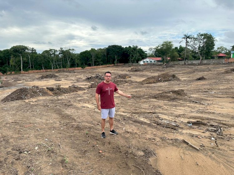 Rodrigo Guedes cobra investigação sobre desmatamento de área verde no conjunto Duque de Caxias