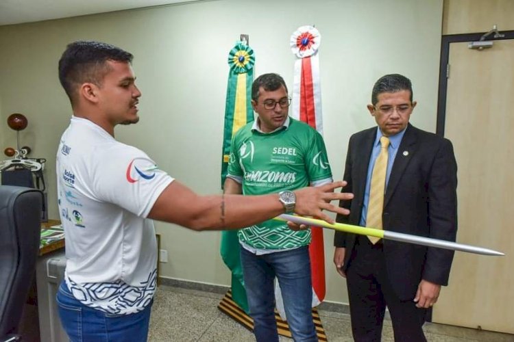 Atleta Pedro Nunes quebra recordes brasileiro e sul-americano de dardo com apoio do deputado João Luiz