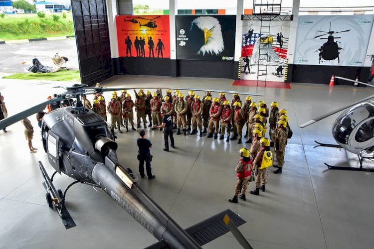 Governo do Amazonas promove treinamento para Bombeiros Militares que atuarão na Operação Aceiro 2024