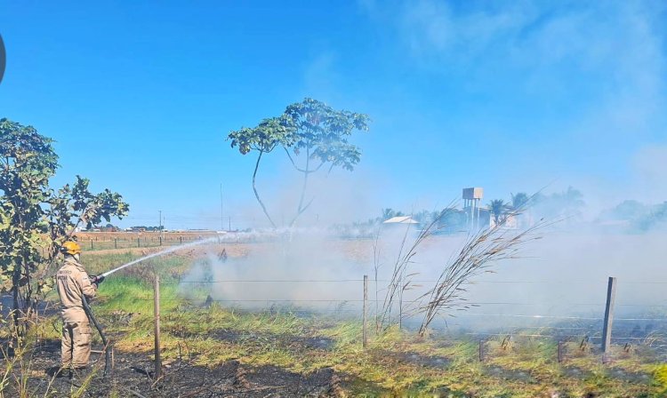 Corpo de Bombeiros alerta população sobre medidas preventivas para evitar incêndios