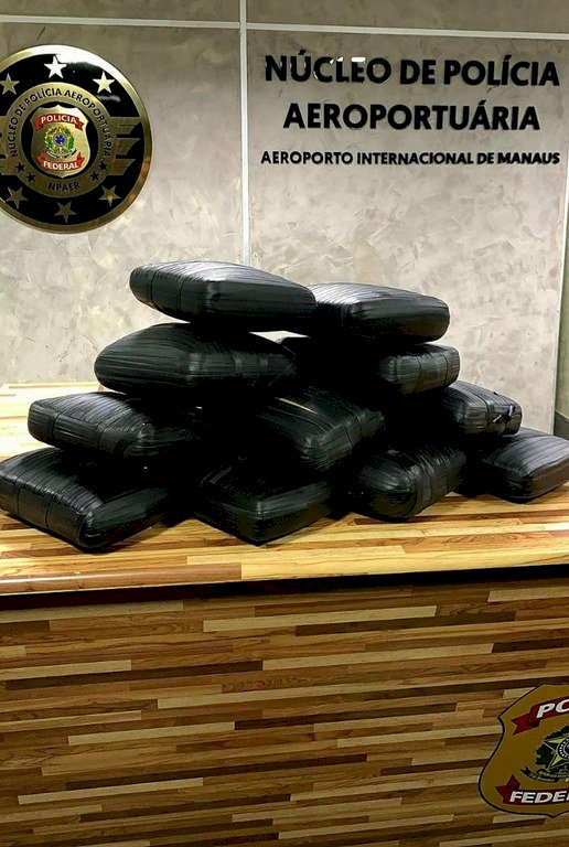 PF apreende 19 quilos de drogas no Amazonas