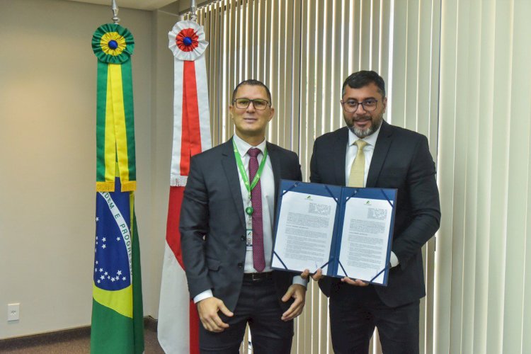 Wilson Lima assina protocolo de intenções com Banco da Amazônia no valor de R$ 1,4 bilhão para impulsionar desenvolvimento socioeconômico da região