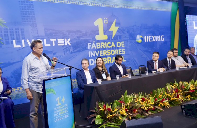 Adjuto Afonso prestigia inauguração de fábrica de energia solar no PIM e destaca vantagem do setor no Amazonas