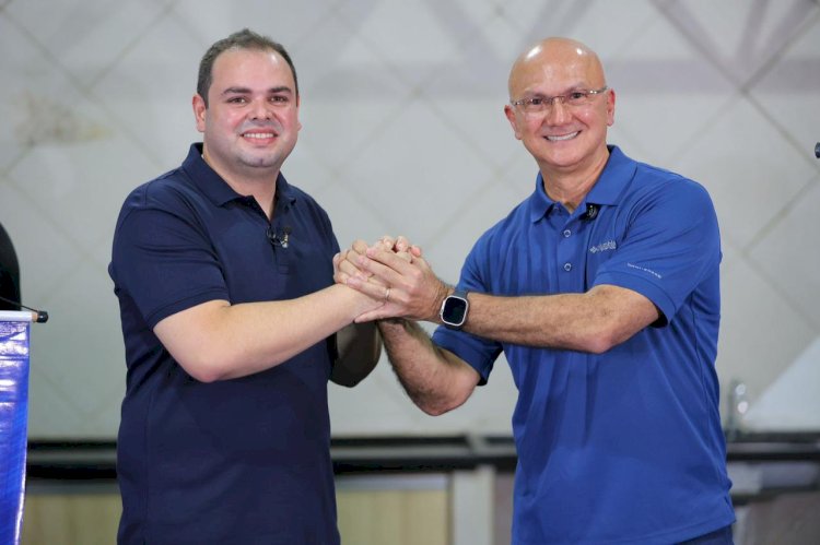 Roberto Cidade anuncia Coronel Alfredo Menezes como pré-candidato a vice-prefeito de Manaus