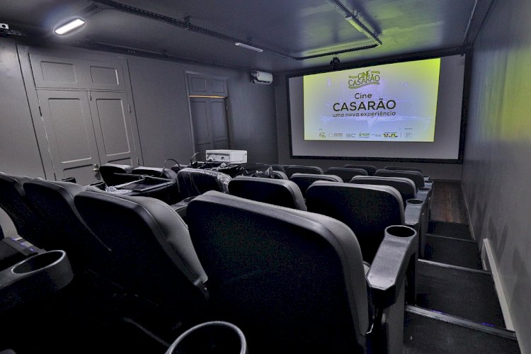 Casarão de Ideias inaugura nova sala de cinema com tecnologia exclusiva no Norte do Brasil