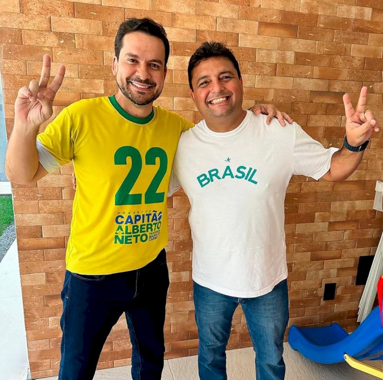 Presidente da CMM, Caio André declara apoio a Alberto Neto para prefeito de Manaus