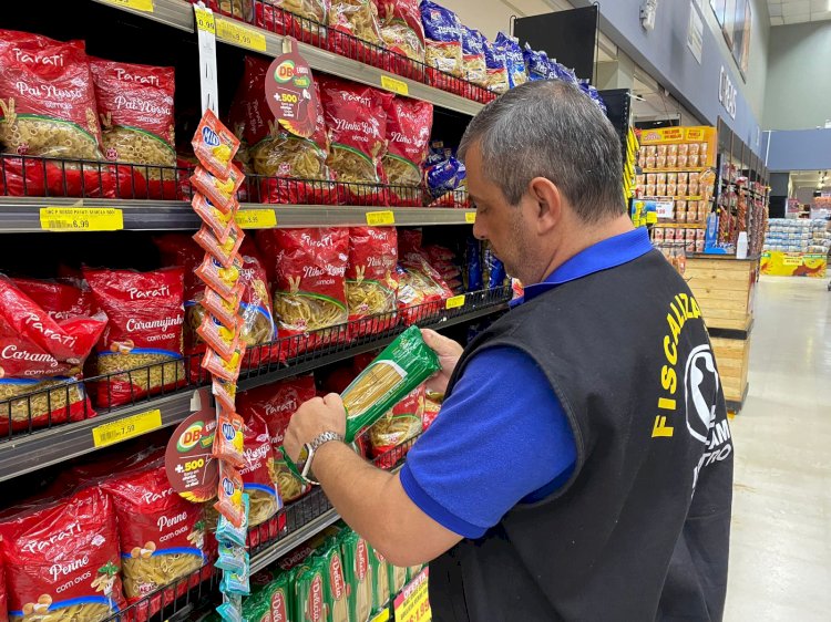 Operação Cesta Básica: Ipem-AM reprova 23 marcas de farinha, arroz e feijão comercializadas em Manaus e Região Metropolitana