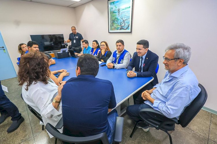 Delegado Péricles fiscaliza obras do Centro de Prevenção do Câncer do Colo do Útero