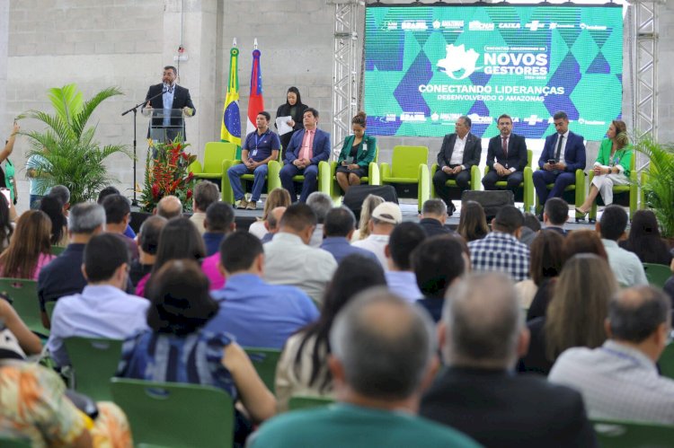 Durante encontro com prefeitos eleitos e reeleitos, governador Wilson Lima reforça a importância de parceria entre estado e municípios em áreas prioritárias