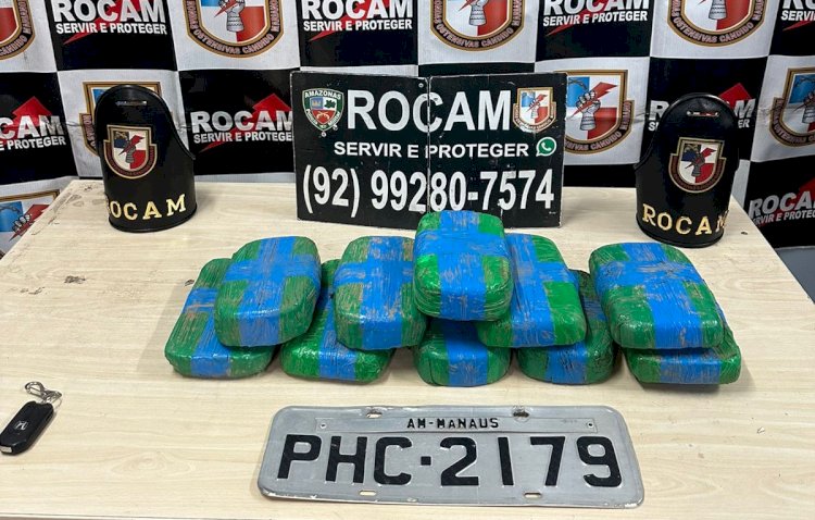 Polícia Militar do Amazonas prende advogada com cerca de 10 quilos de cocaína durante patrulhamento na zona norte