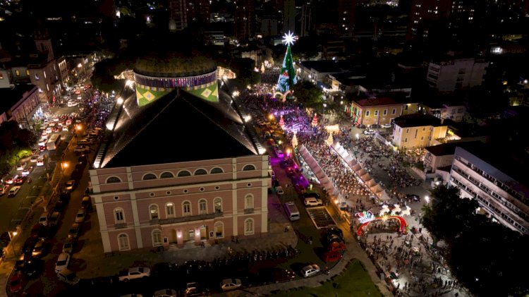 Governo do Amazonas celebra O Mundo Encantado do Natal no Largo de São Sebastião, neste domingo