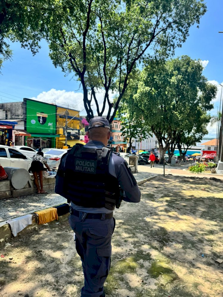 Operação Choque de Ordem: Polícia Militar mantém ações estratégicas no Centro de Manaus
