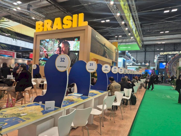 Fitur 2025: Amazonastur apresenta atrativos turísticos para trade europeu