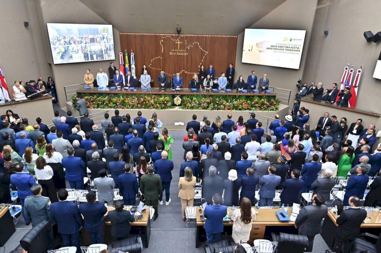 Presidente do TCE-AM participa da abertura dos trabalhos legislativos na Aleam