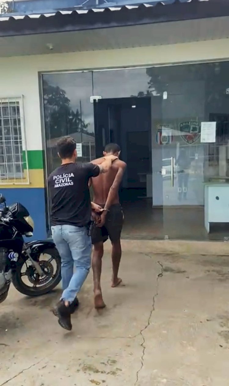 Em Juruá, PC-AM prende homem investigado por 20 furtos e invasões a domicílio