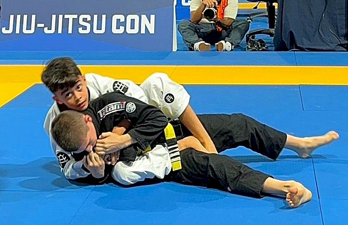 Amazonense Davi Diogo Dutra, da academia White House, é bicampeão do Europeu Kids de Jiu-Jítsu