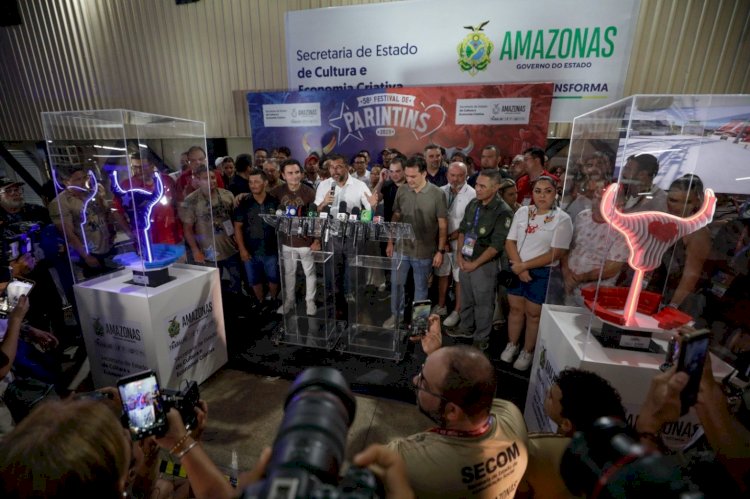 Governador Wilson Lima assina contrato para elaboração do projeto de modernização do Bumbódromo de Parintins