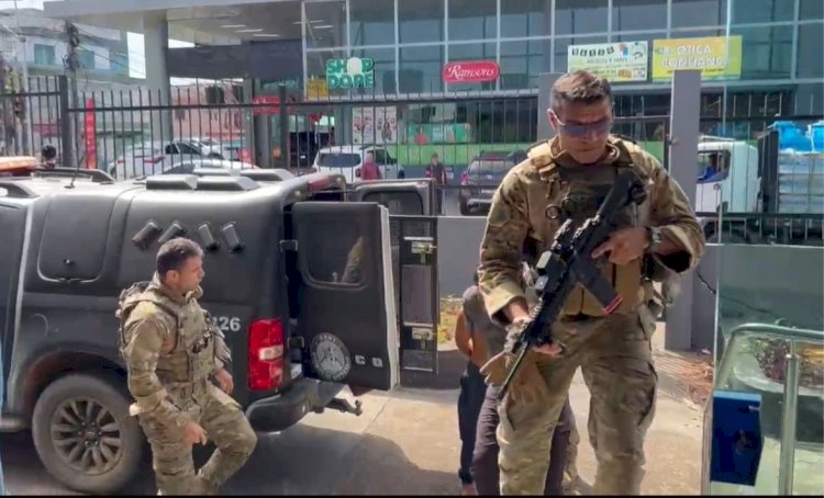 Polícia Civil deflagra operação e prende trio, além de apreender adolescente, envolvidos em roubo a joalheria em Manaus