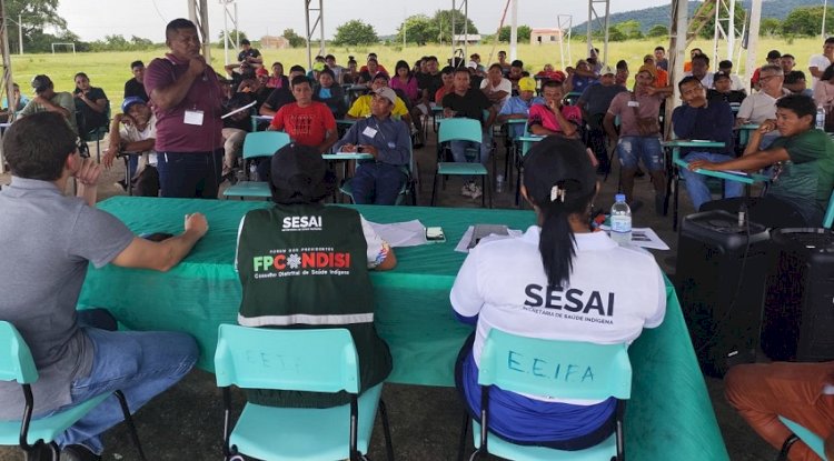 Treinamento fortalece atuação de conselheiros indígenas de saúde em Roraima