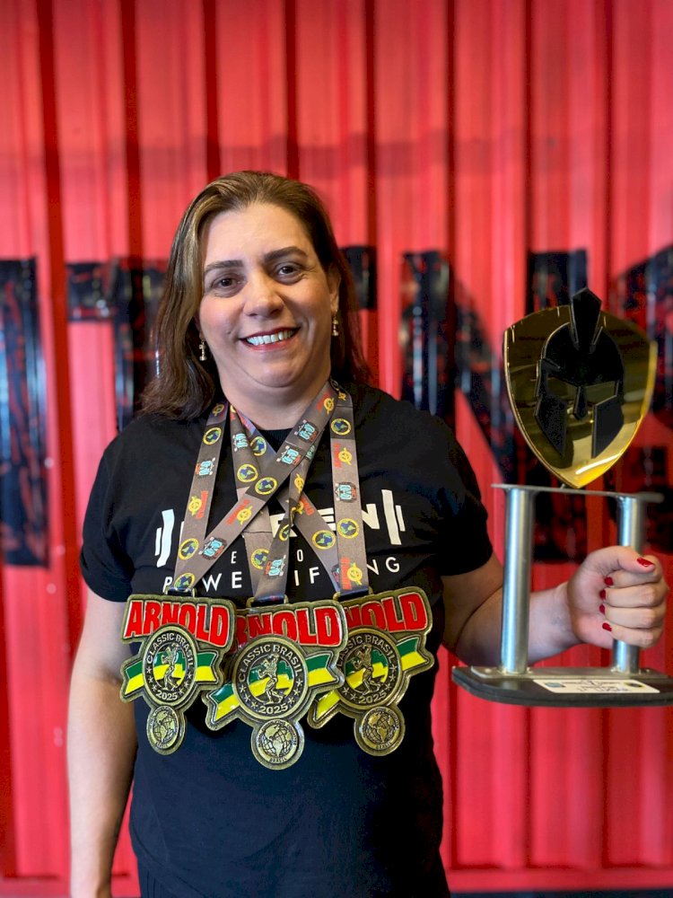 Atleta amazonense recebe homologação de recorde brasileiro e garante vaga no Mundial de Powerlifting