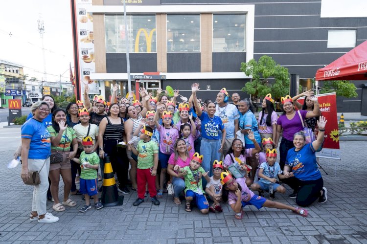 McDia Feliz em Manaus mobiliza solidariedade com apoio de Rede de Supermercados