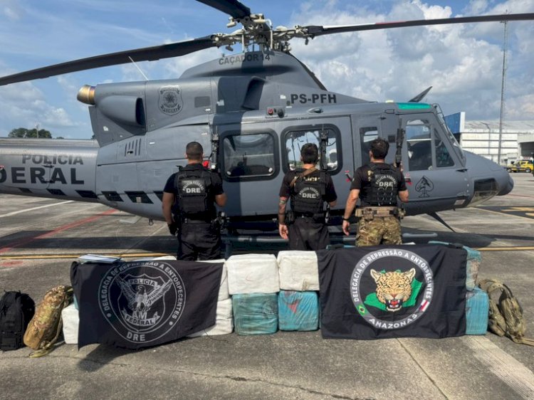 PF apreende carregamento de skunk em aeronave interceptada pela FAB