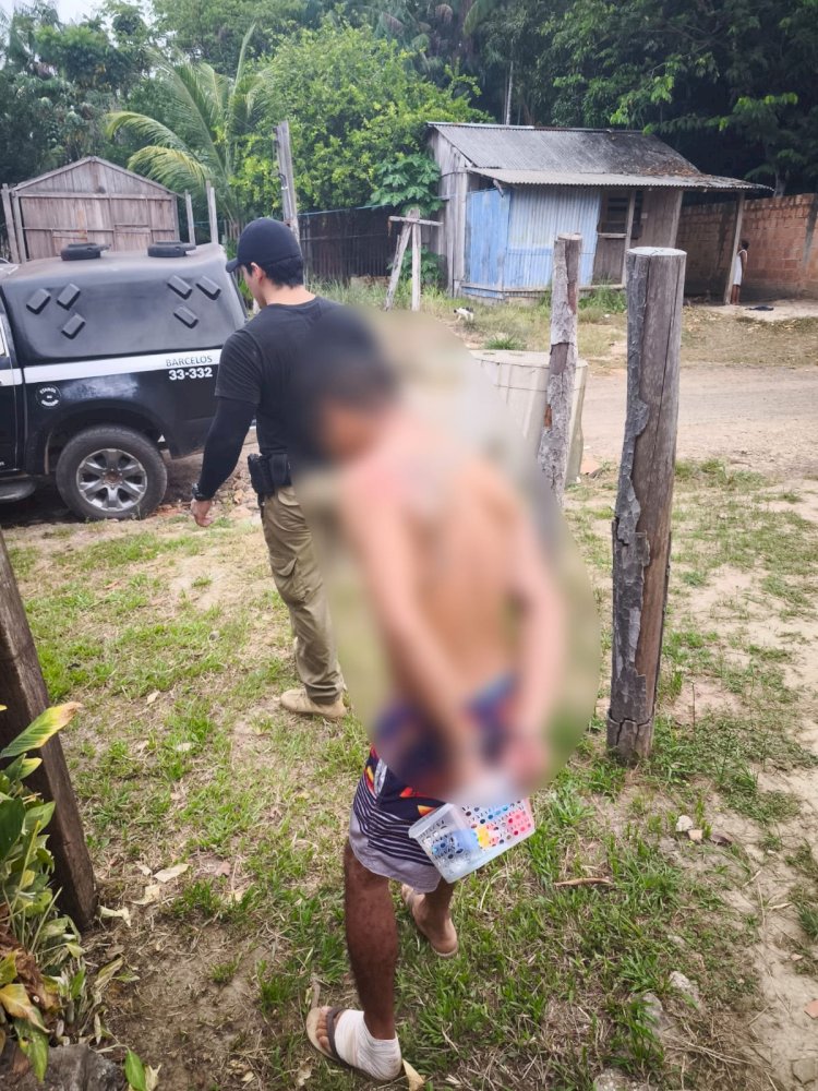 Em Barcelos, PC-AM prende homem por crimes sexuais contra vítimas em situação de extrema vulnerabilidade