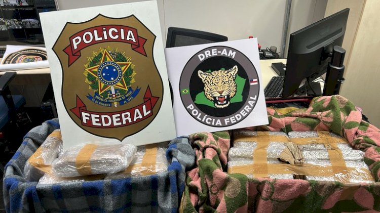 PF prende mulher com 23 kg de maconha no aeroporto de Manaus
