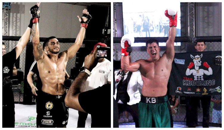 Lucas Batista e Pedro “KB” Castro brilham em noite épica do Evolution Fight Night, em Manaus