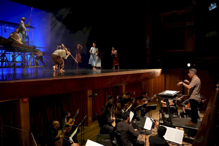 Espetáculo ‘Cristo Ribeirinho’ reforça identidade amazônica na programação natalina do Teatro Amazonas