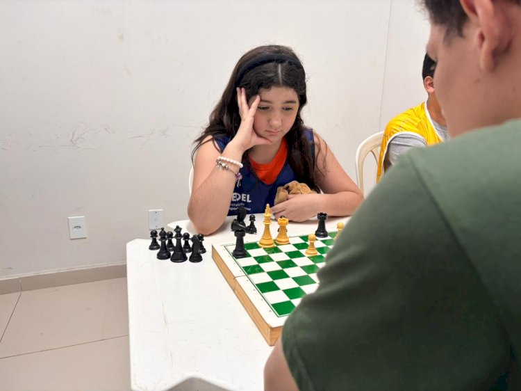 Enxadrista do Pelci se prepara para Campeonato Brasileiro da modalidade