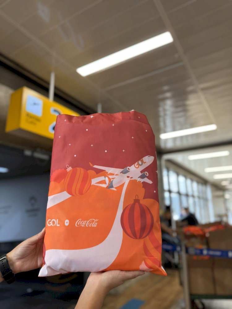 GOL e Coca-Cola firmam parceria para celebrar conexões de fim de ano em voos rumo a Natal