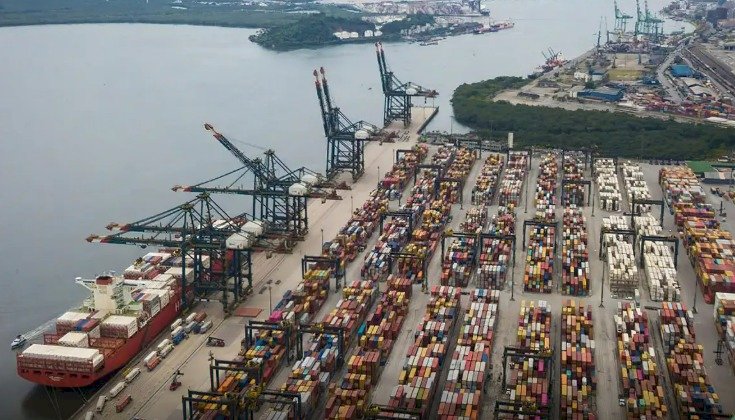 Porto de Santos registrou em 2025 maior movimentação de sua história