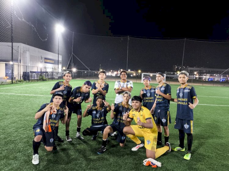 Atletas do Pelci garantem vaga na final do Campeonato Amazonense de Futebol 7 Sub-14